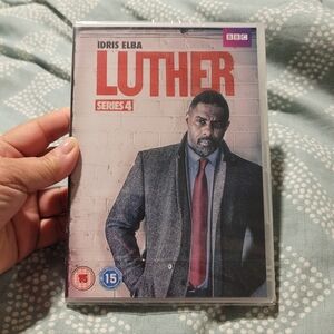 NWT BBC Luther Series 4 DVD Idris Elba Dark British Crime Thriller Detective